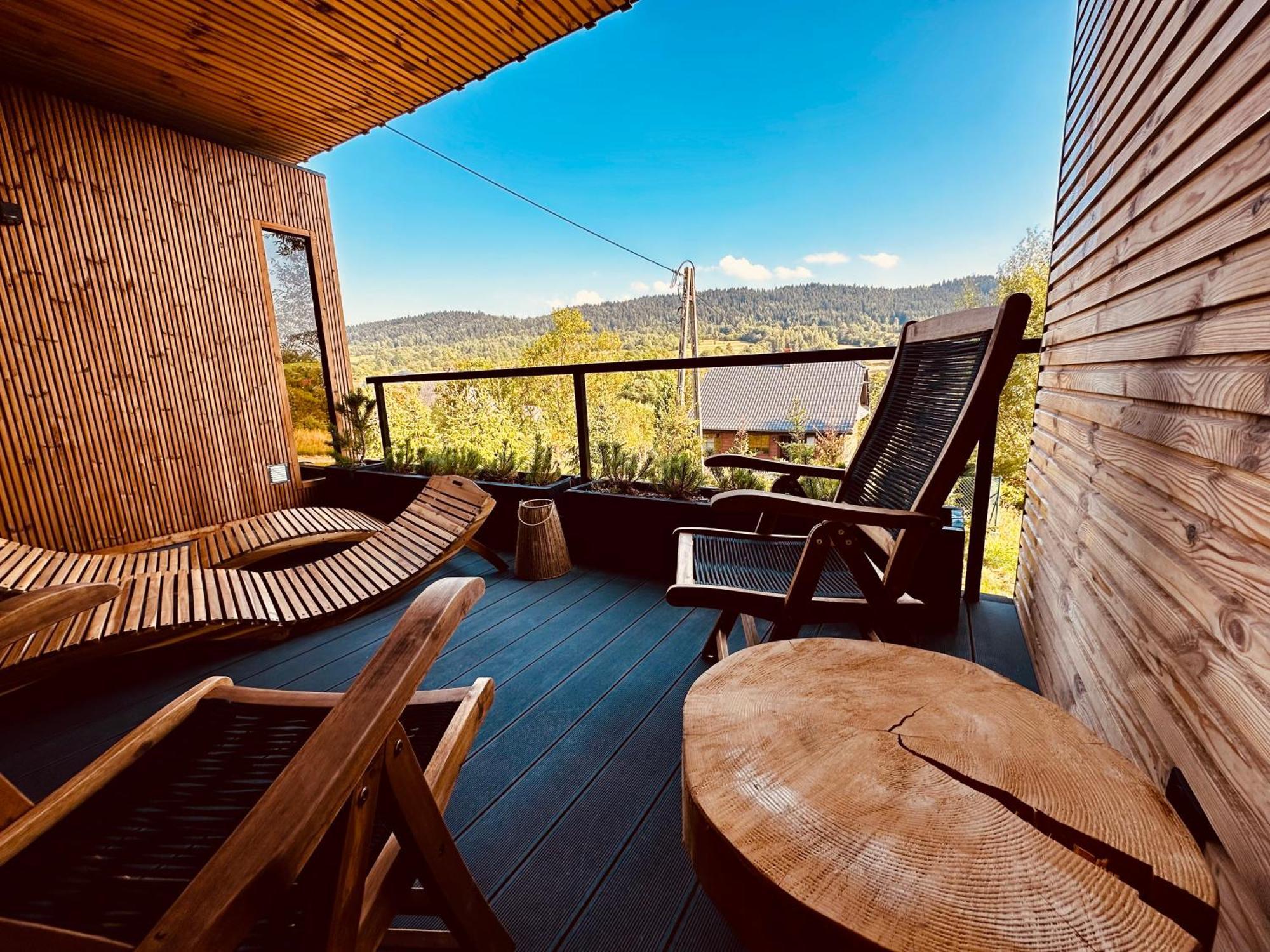 Brown Deer - Z Sauna Na Tarasie, Jacuzzi I Widokiem Na Gory - By Deer Hills Luxury Apartments Kocon Exteriör bild