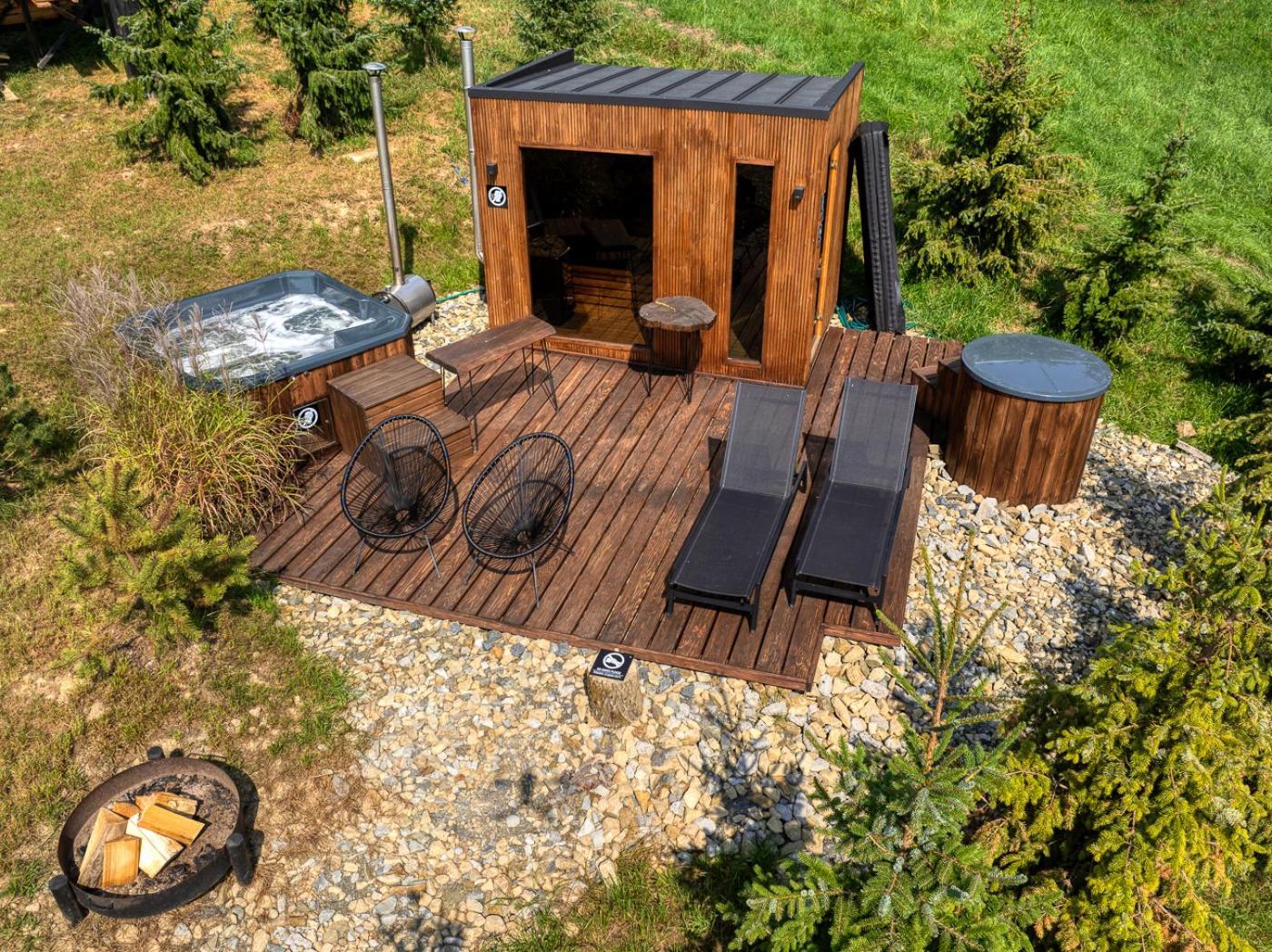 Brown Deer - Z Sauna Na Tarasie, Jacuzzi I Widokiem Na Gory - By Deer Hills Luxury Apartments Kocon Exteriör bild